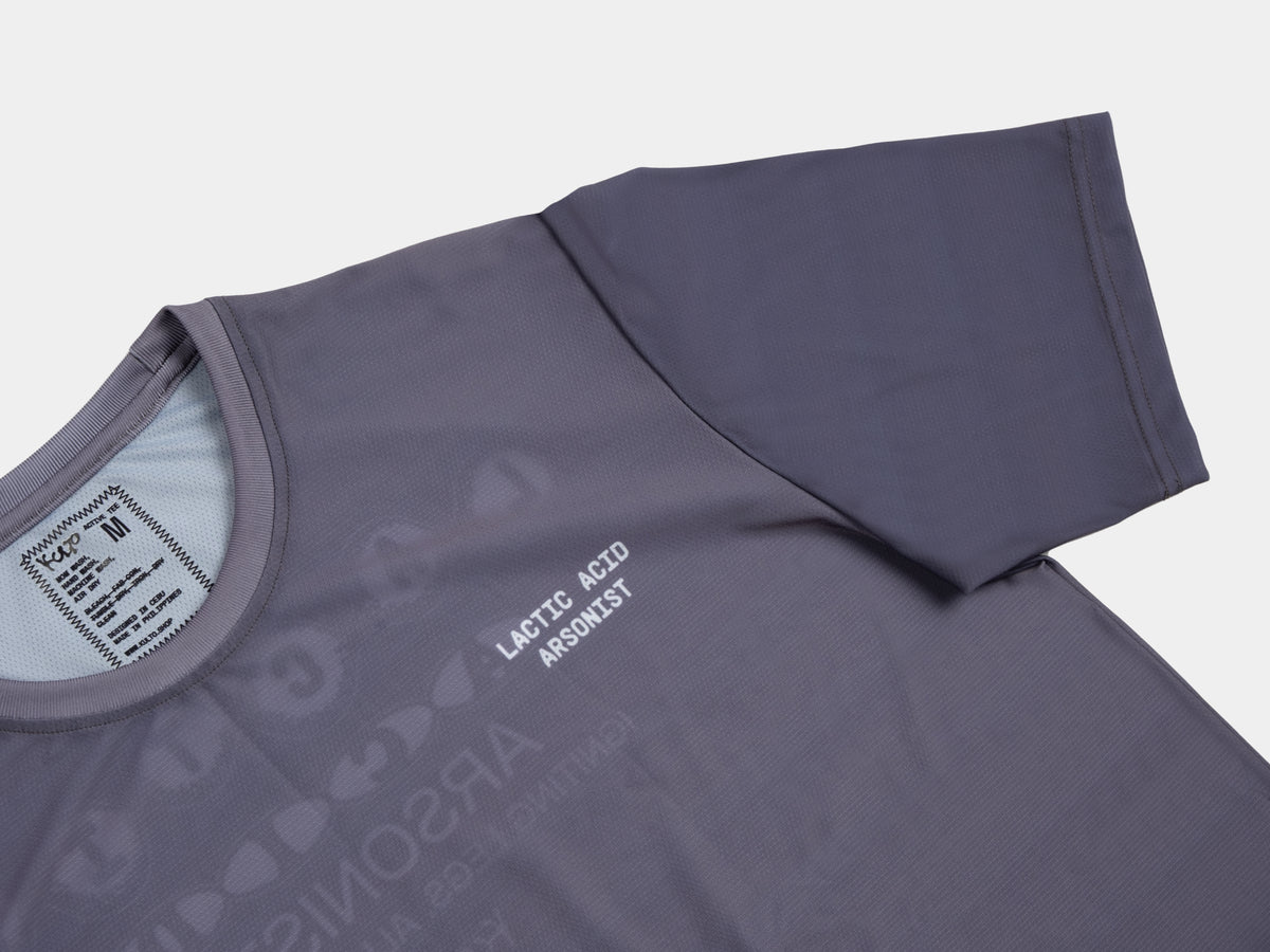 Arsonist Active Tee - Gray