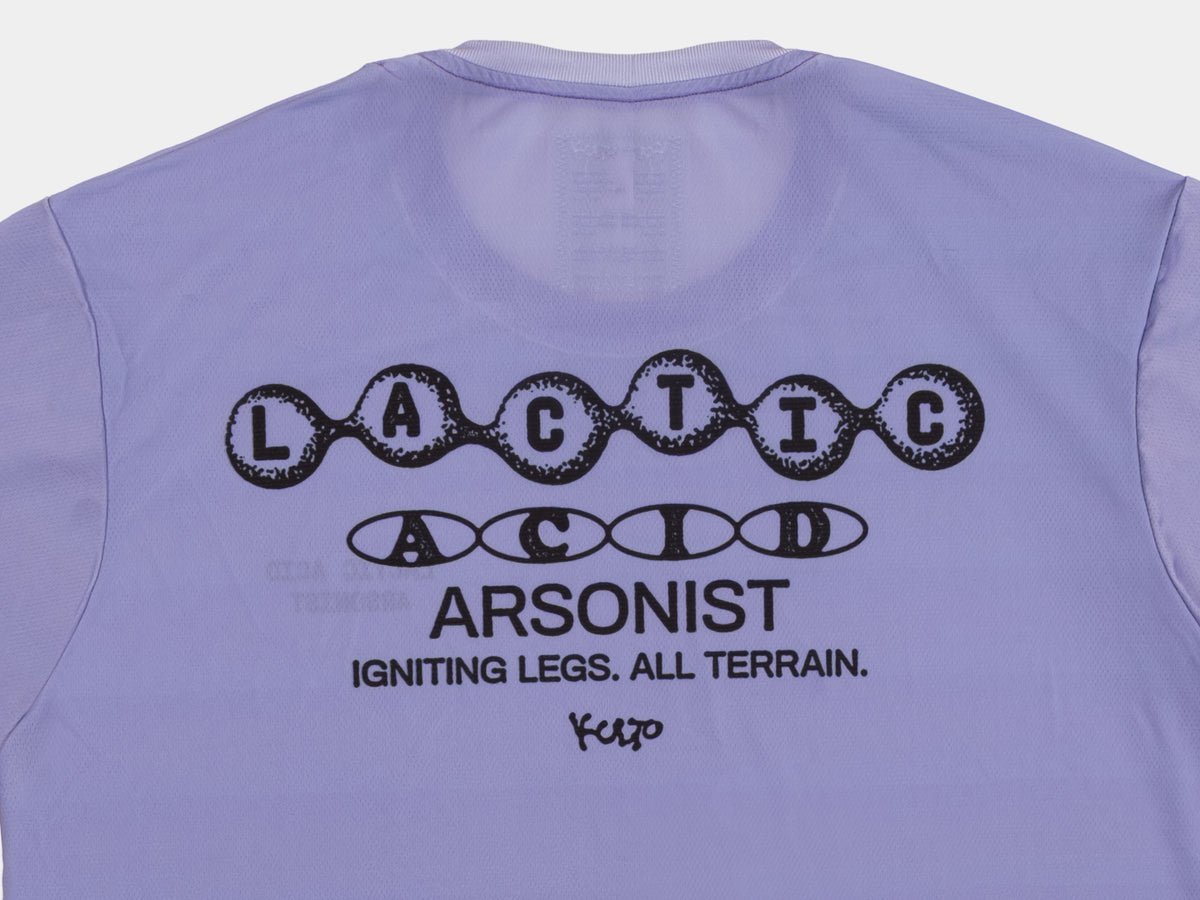 Arsonist Active Tee - Stone Lilac