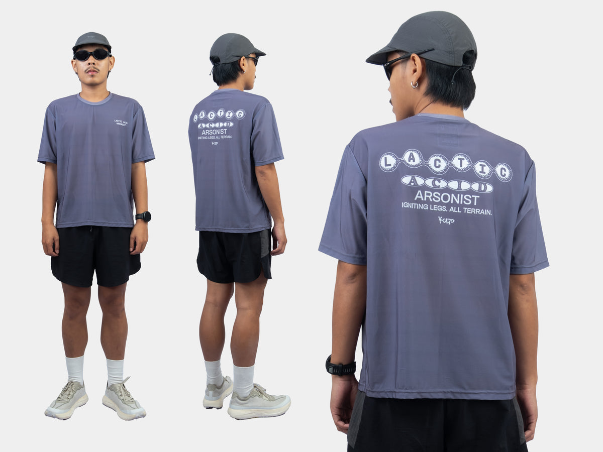 Arsonist Active Tee - Gray