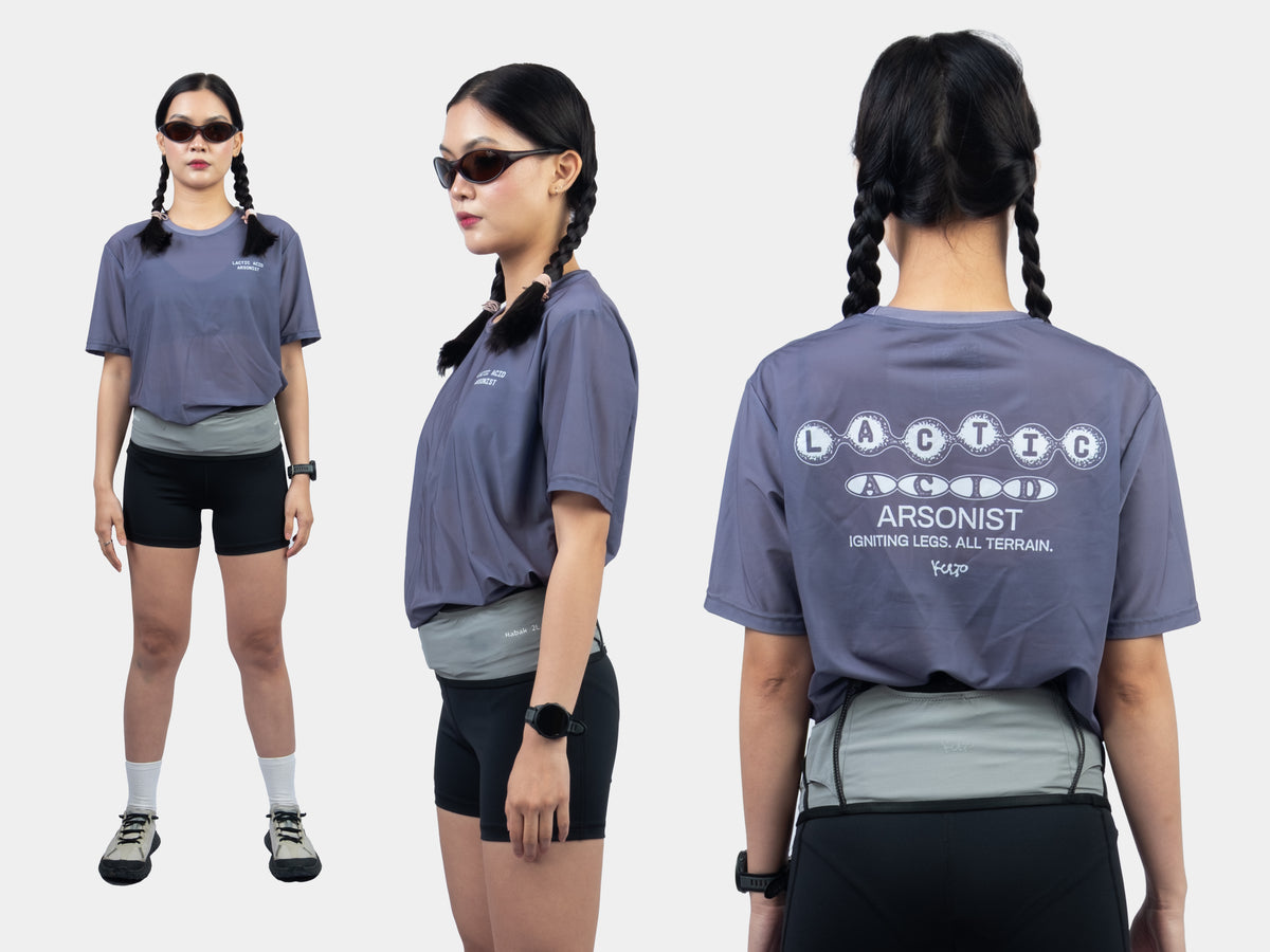 Arsonist Active Tee - Gray