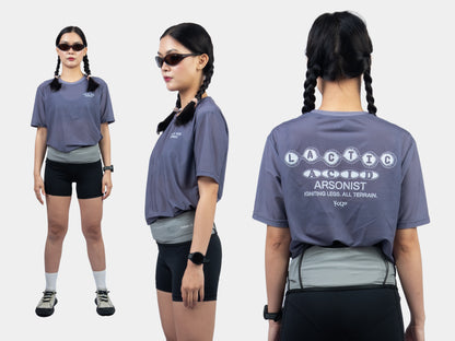 Arsonist Active Tee - Gray