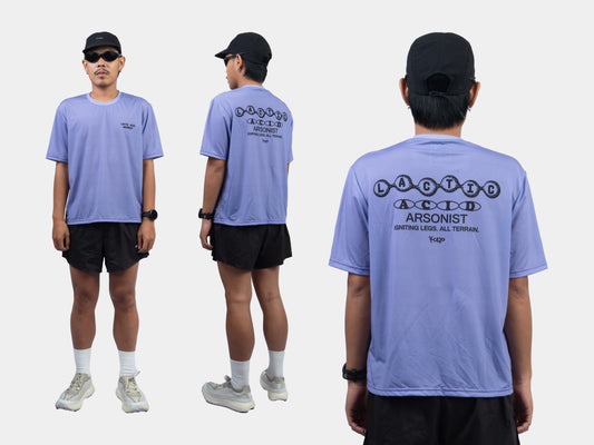 Arsonist Active Tee - Stone Lilac
