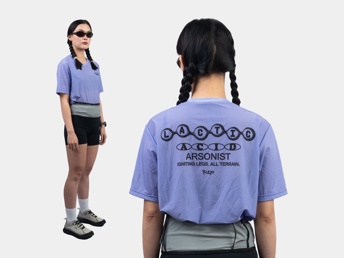 Arsonist Active Tee - Stone Lilac
