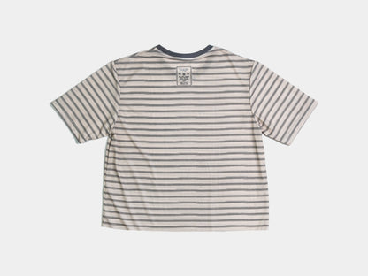 Stripes Active Tee Cropped - Light