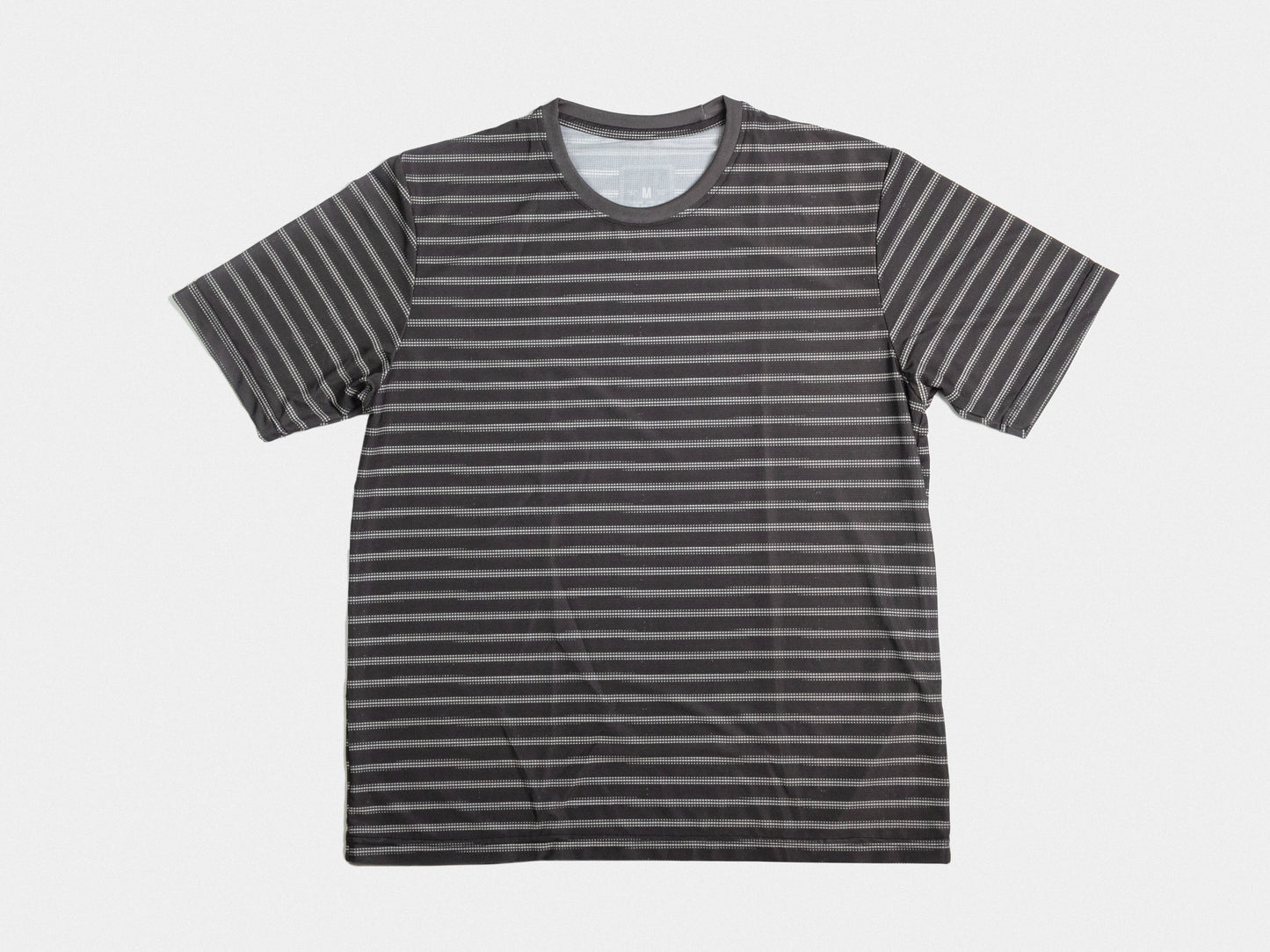 Stripes Active Tee - Dark