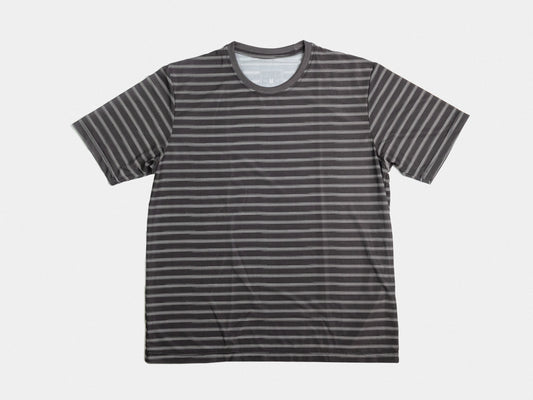 Stripes Active Tee - Dark
