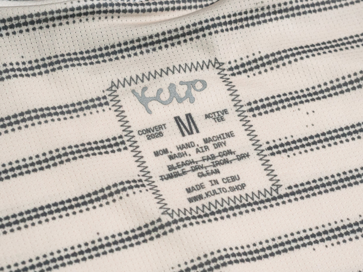 Stripes Active Tee - Light